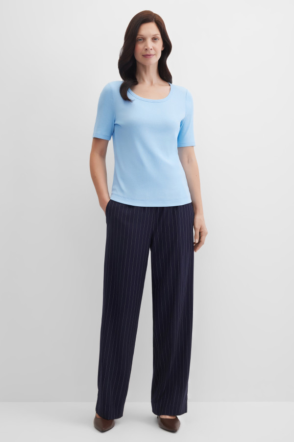 Брюки широкие