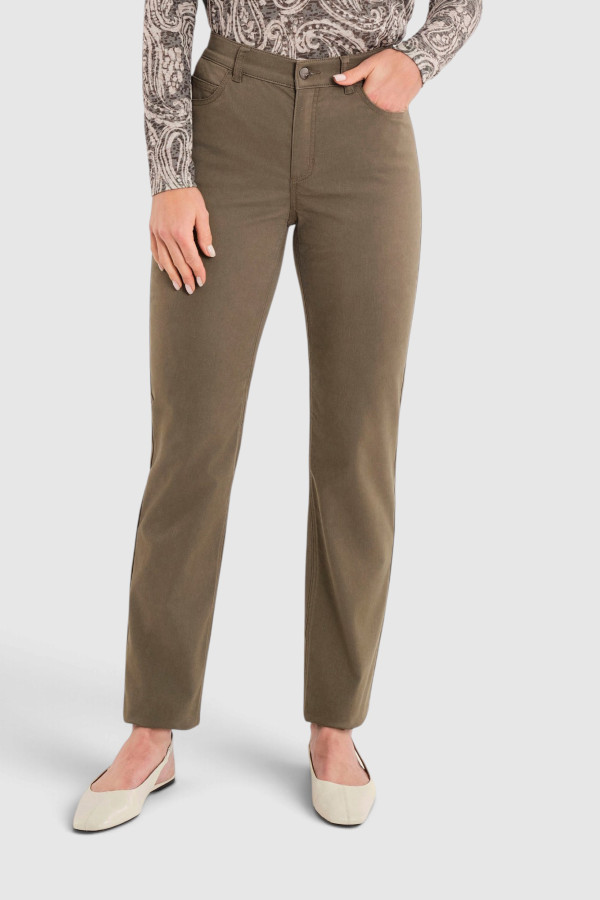 Брюки прямые хлопковые Straight Fit