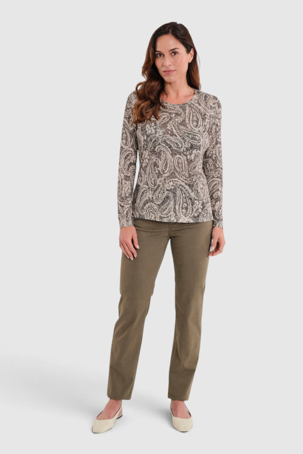 Брюки прямые хлопковые Straight Fit