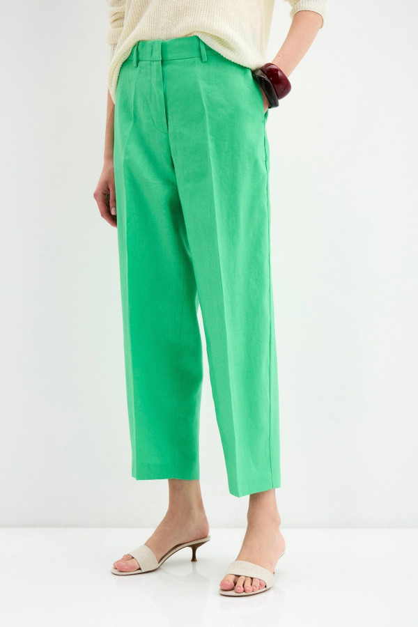 Брюки изо льна