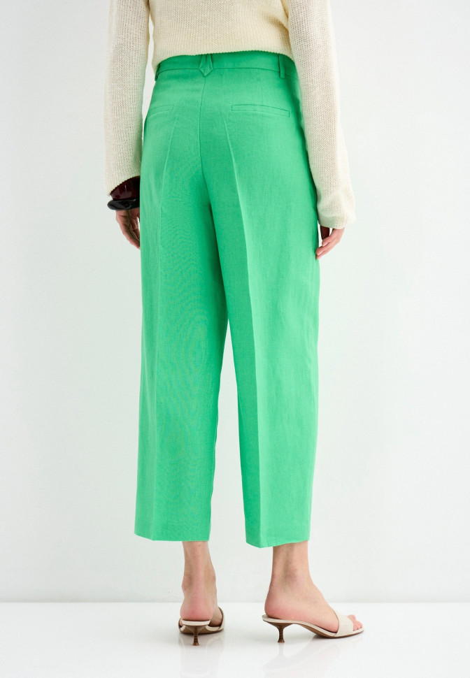 Брюки изо льна