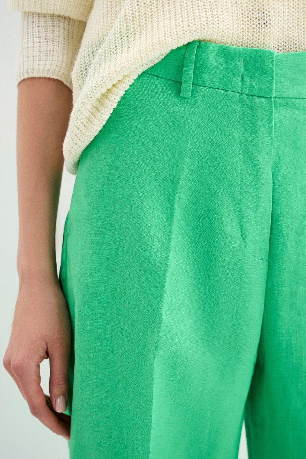 Брюки изо льна