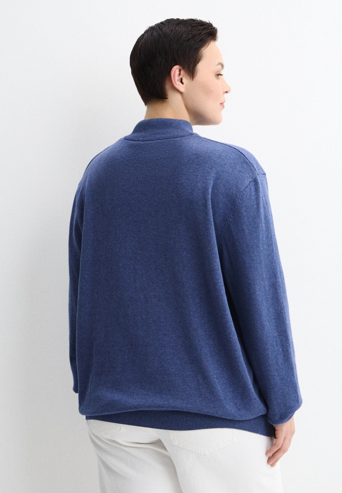 Джемпер с воротником