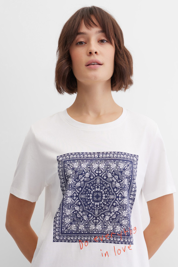 Футболка свободная