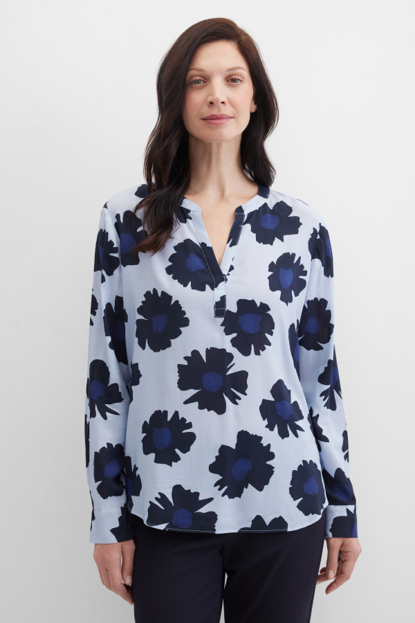 Блузка с принтом