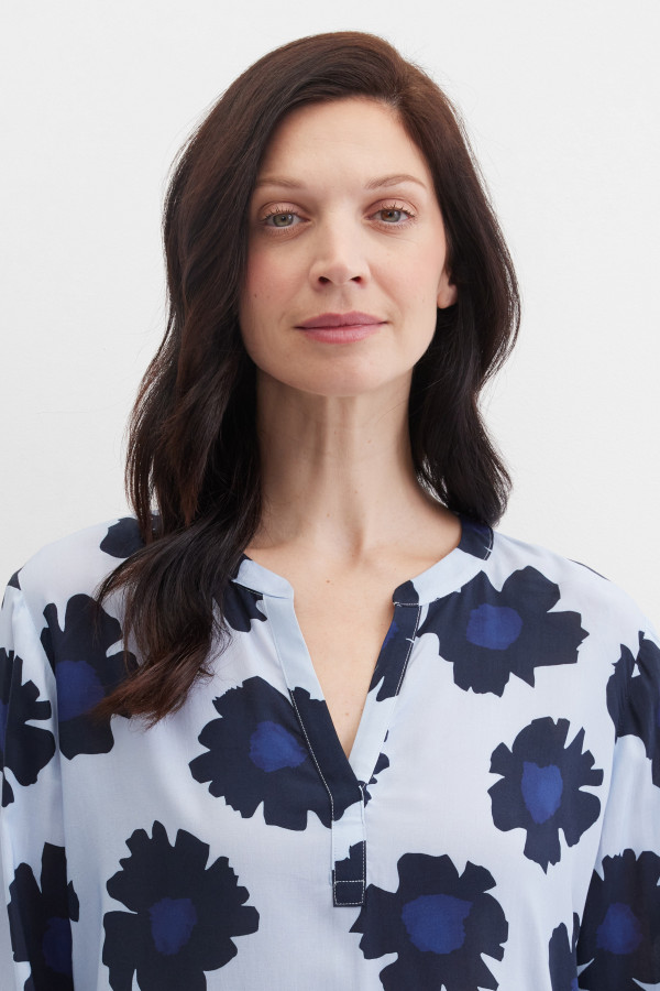 Блузка с принтом