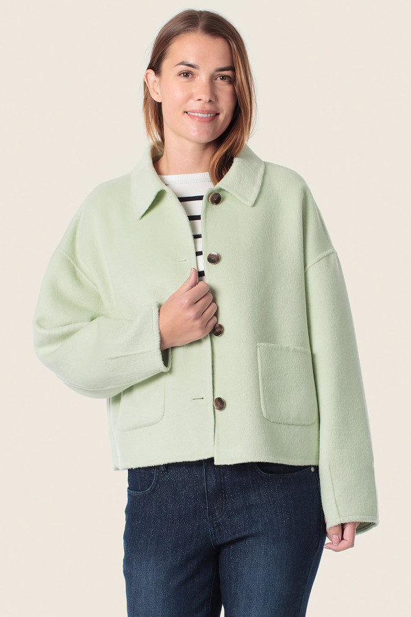 Жакет из смесовой шерсти