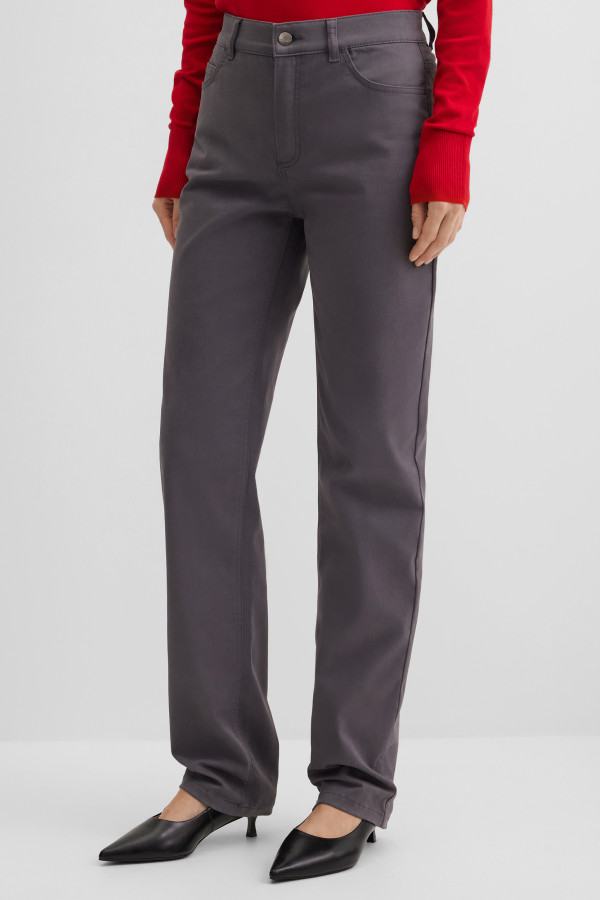 Брюки прямые хлопковые Straight Fit