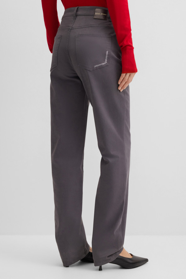 Брюки прямые хлопковые Straight Fit