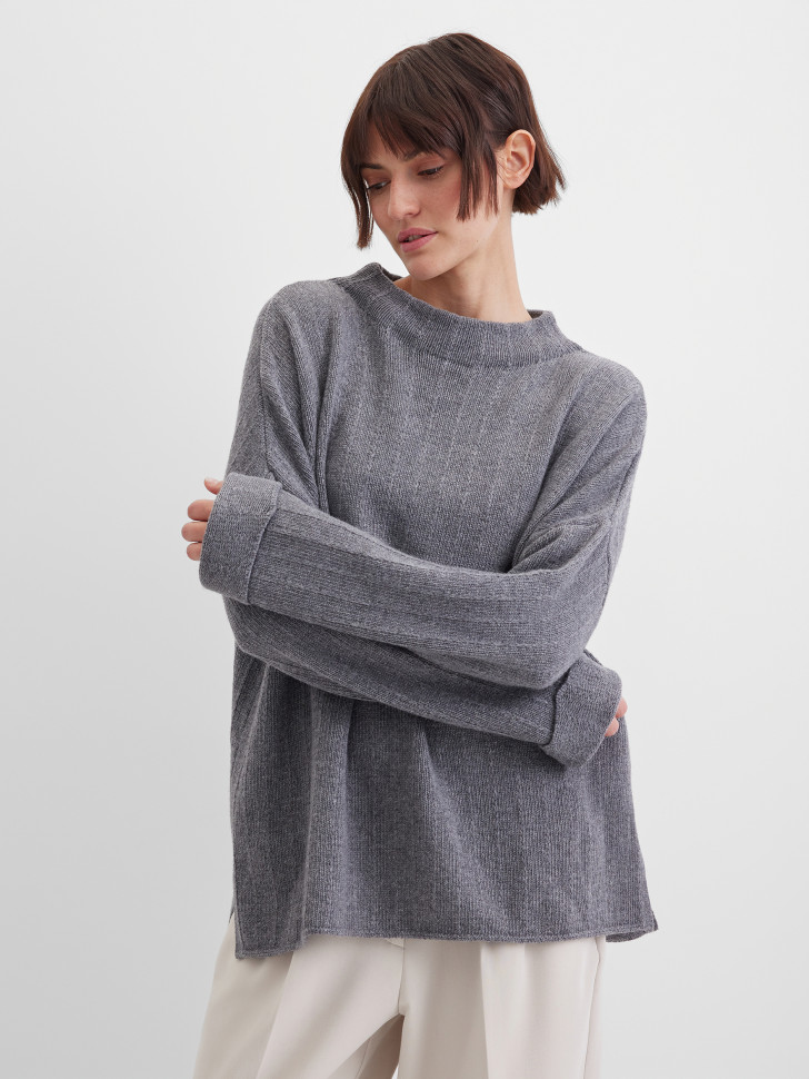 Джемпер с шерстью и кашемиром