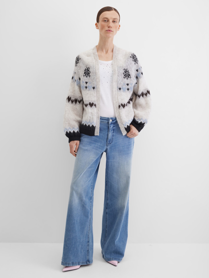 Кардиган с шерстью альпака