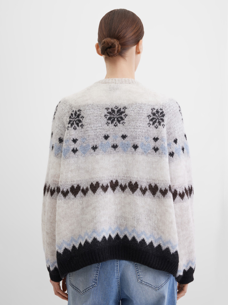 Кардиган с шерстью альпака