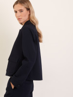 Жакет с накладными карманами