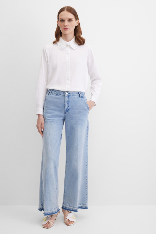 Джинсы широкие