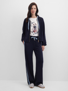 Брюки широкие