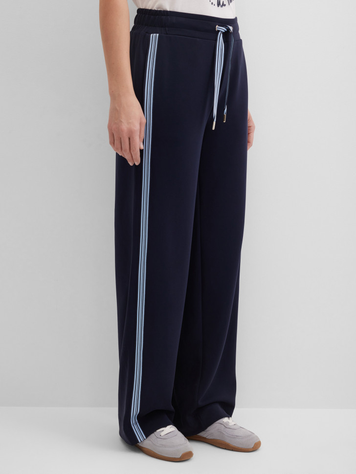 Брюки широкие