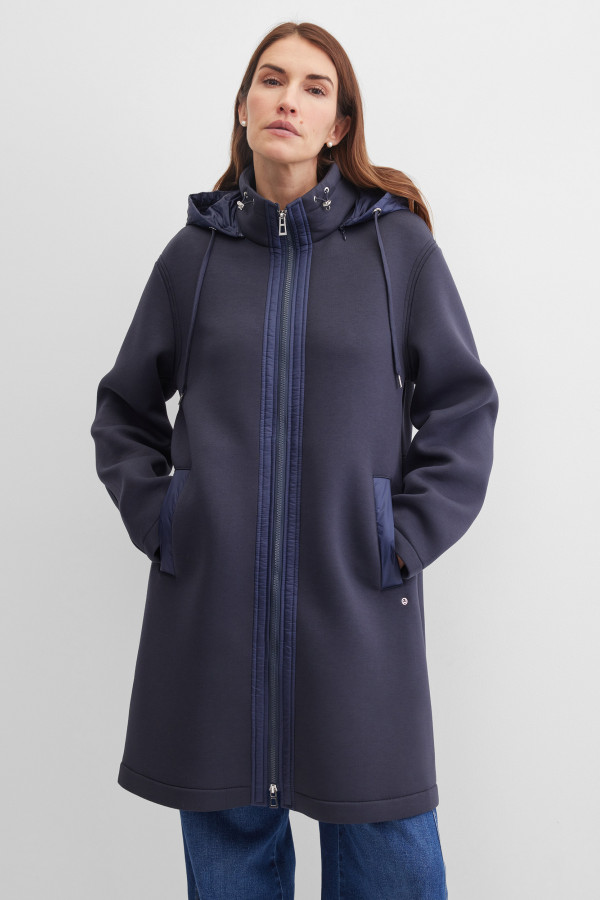 Пальто на молнии