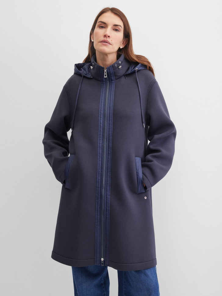 Пальто на молнии