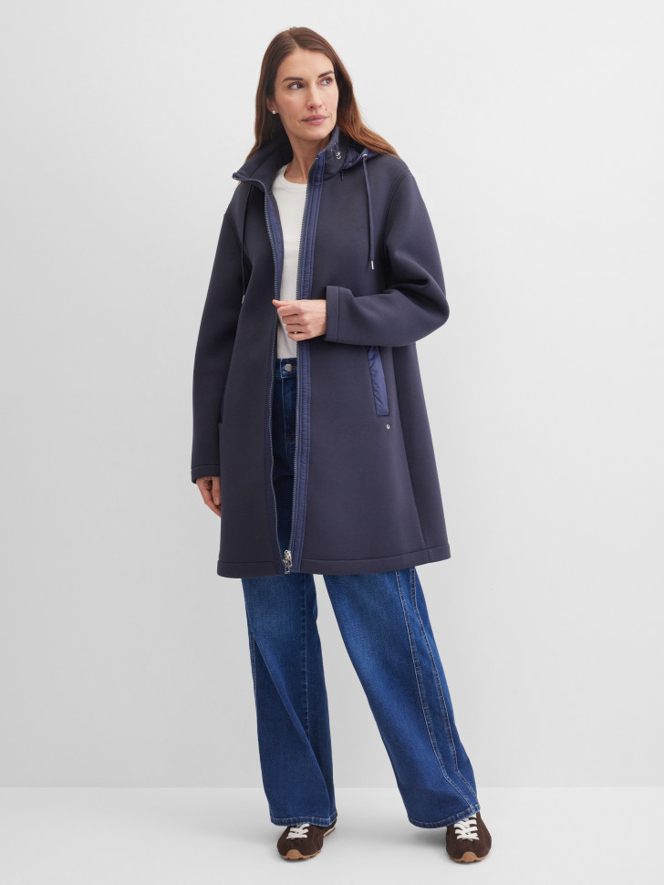 Пальто на молнии