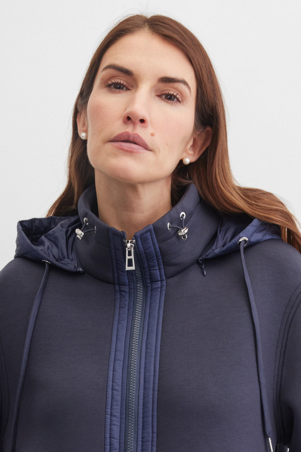 Пальто на молнии