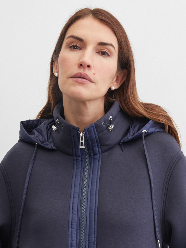 Пальто на молнии