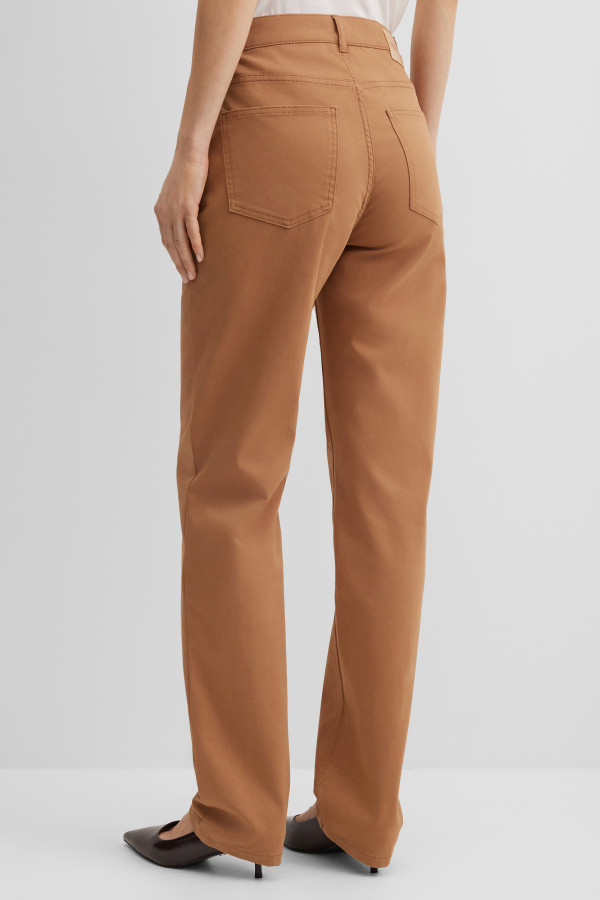 Брюки прямые хлопковые Straight Fit