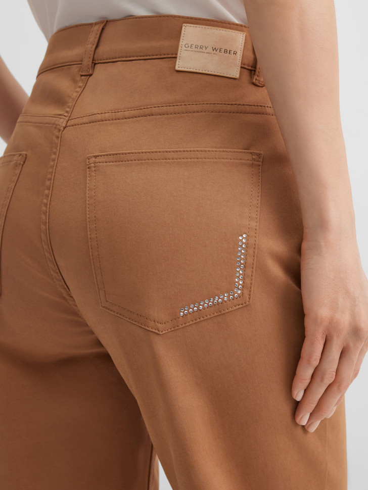 Брюки прямые хлопковые Straight Fit