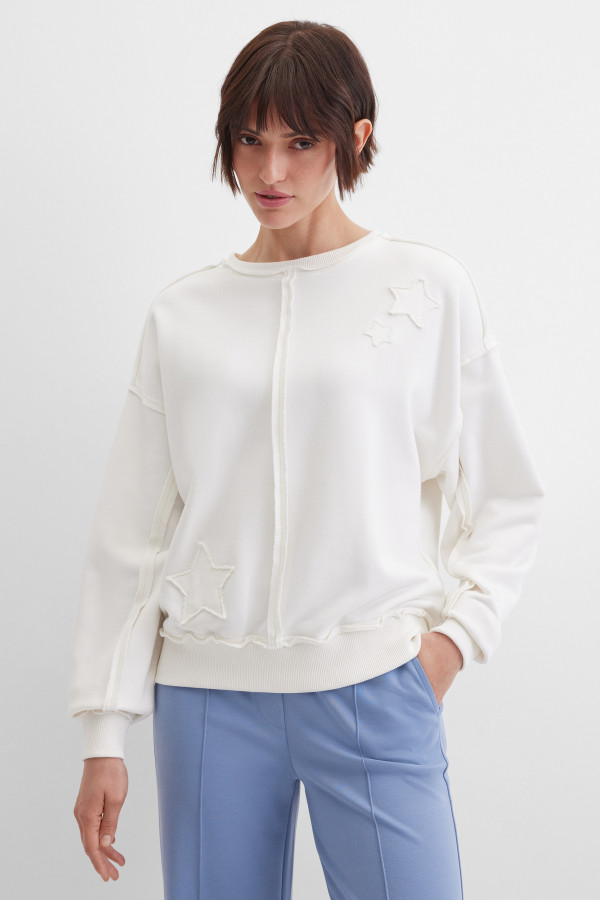 Свитшот свободного кроя