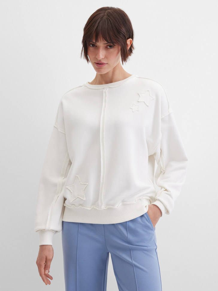 Свитшот свободного кроя