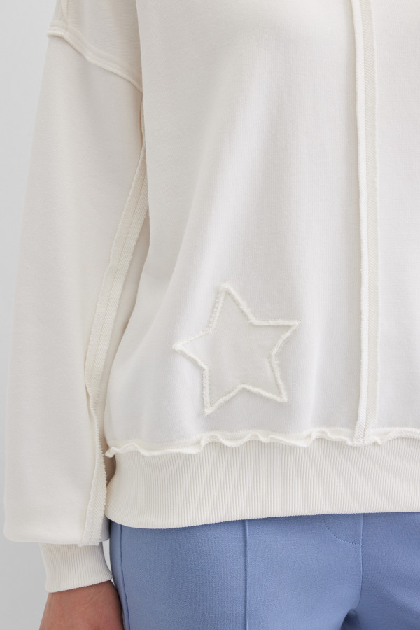 Свитшот свободного кроя