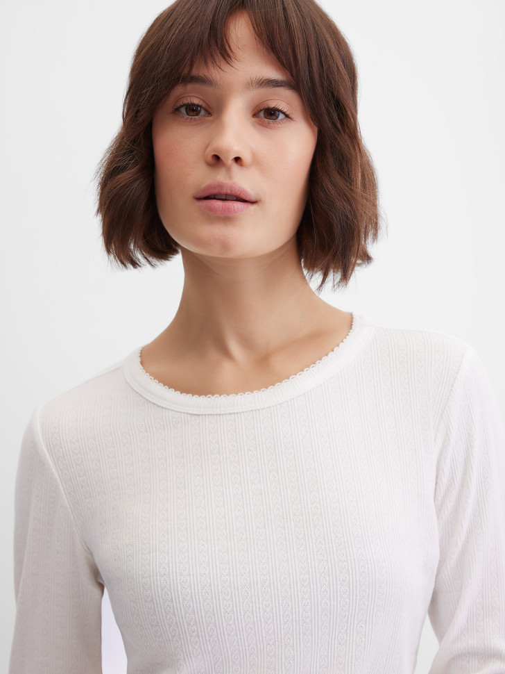 Лонгслив базовый