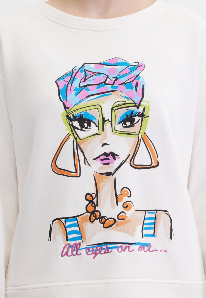 Свитшот свободный