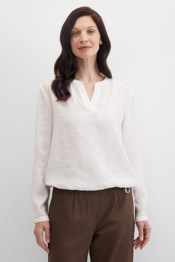 Блузка из смесового хлопка