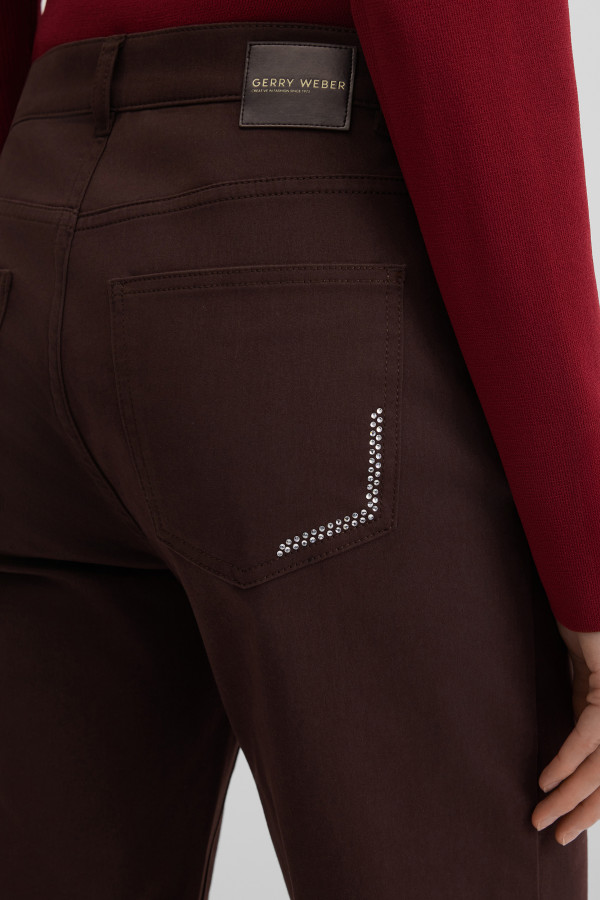 Брюки прямые хлопковые Straight Fit