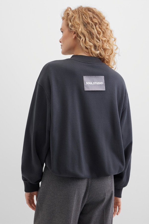 Толстовка укороченная