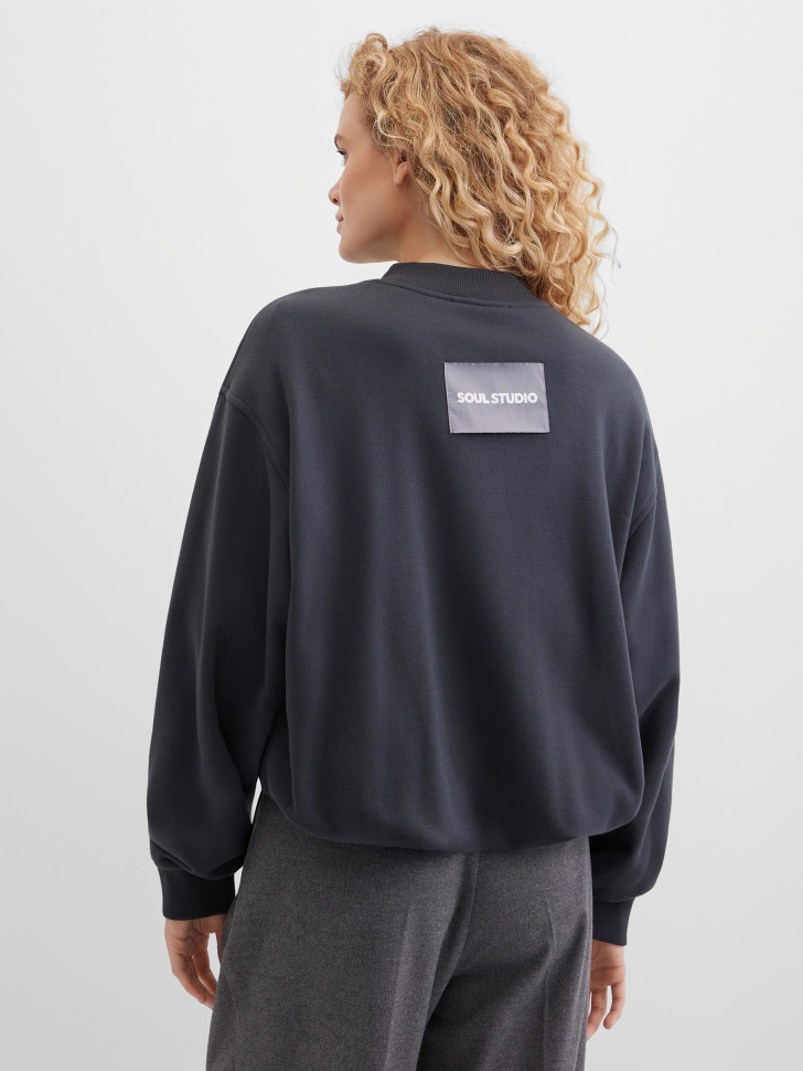 Толстовка укороченная