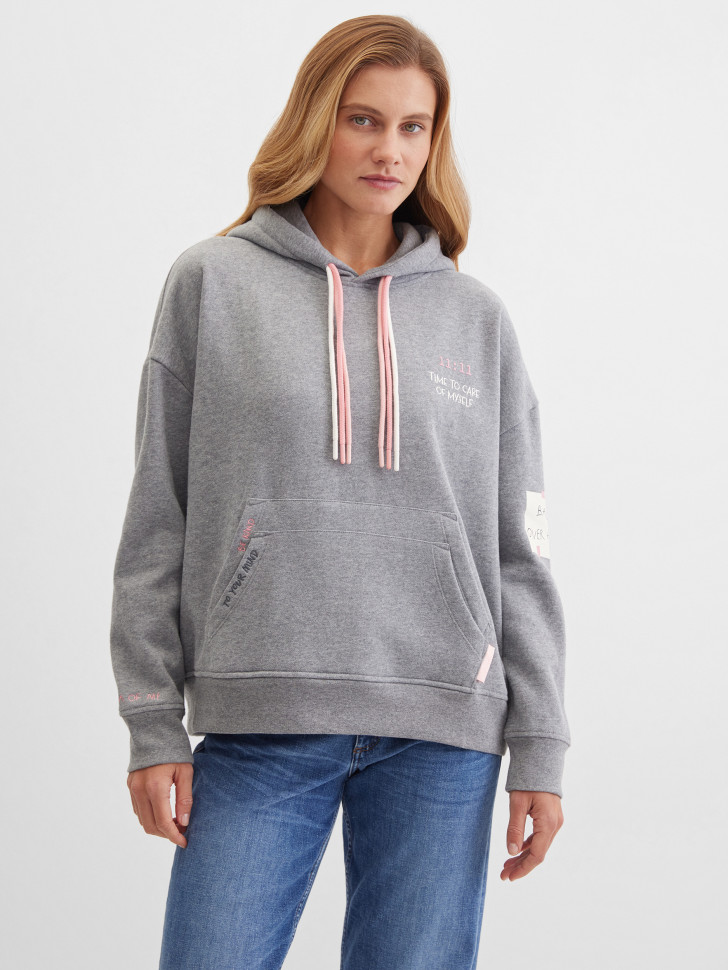 Свитшот-худи с капюшоном