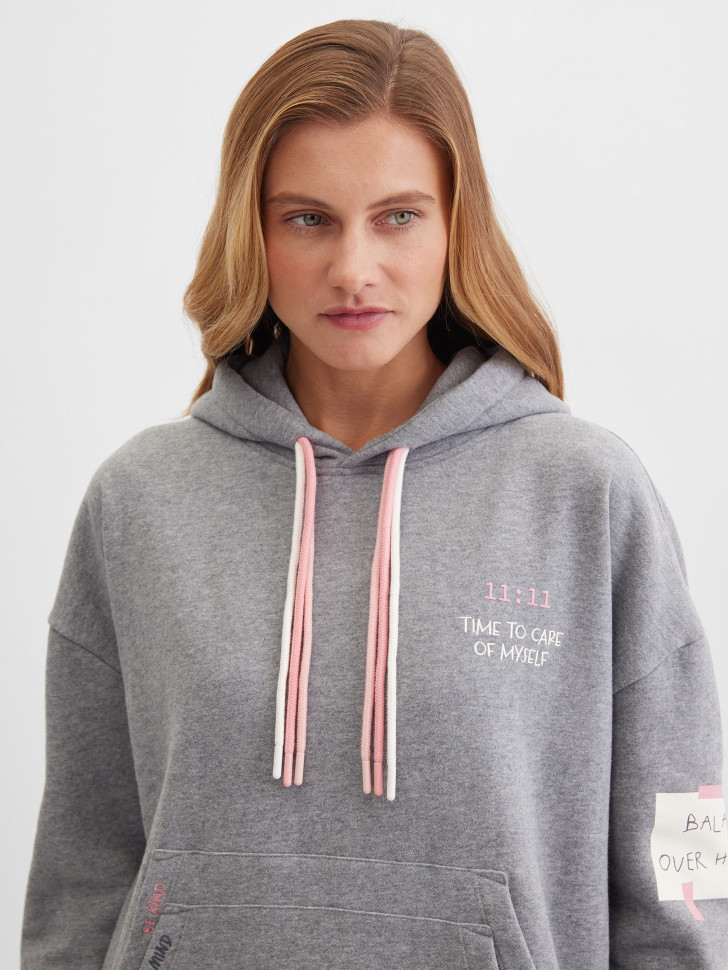 Свитшот-худи с капюшоном