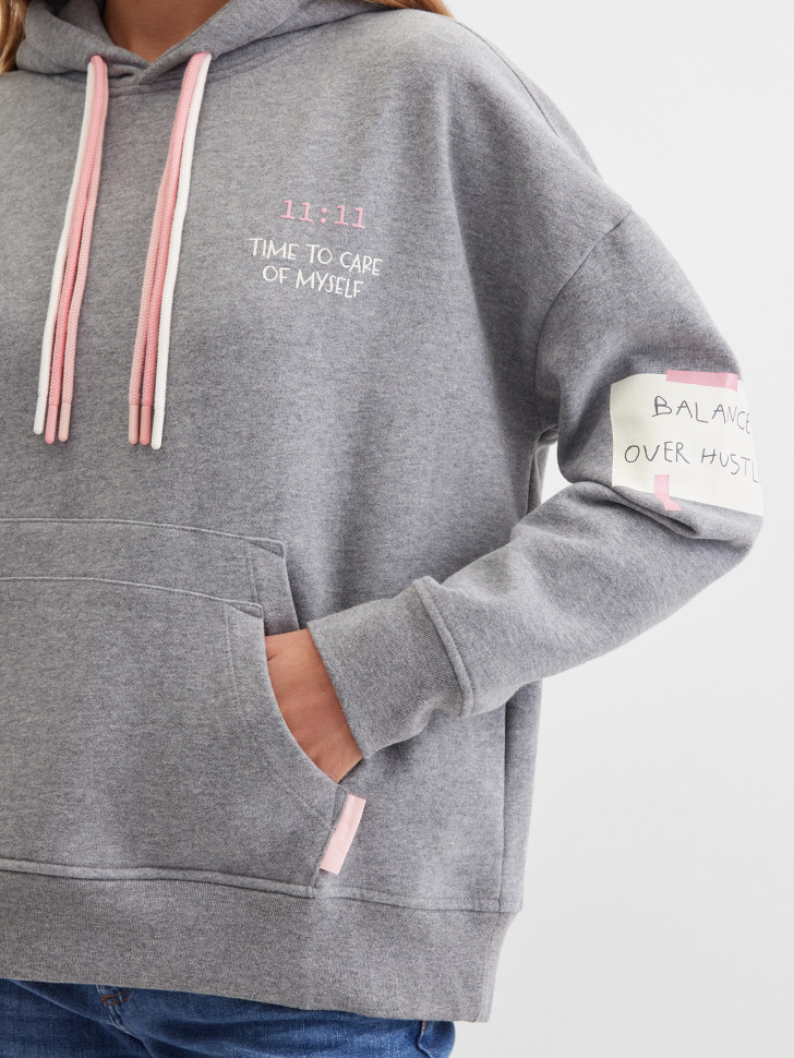 Свитшот-худи с капюшоном