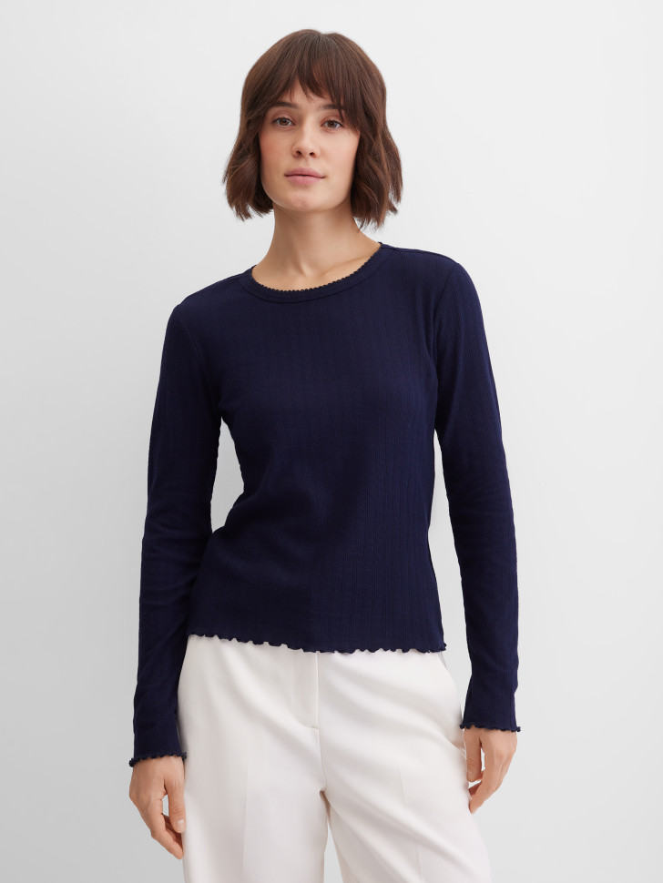 Лонгслив базовый