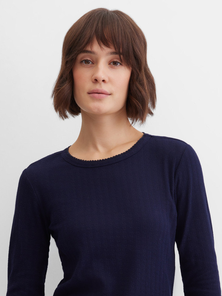 Лонгслив базовый