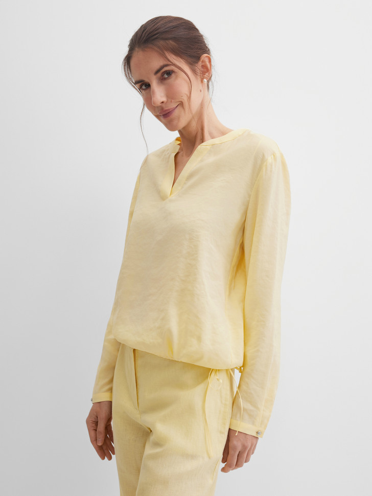 Блузка из смесового хлопка