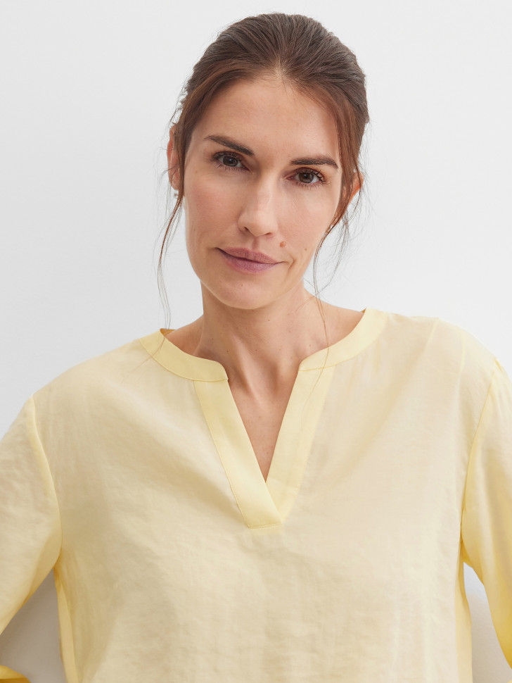 Блузка из смесового хлопка