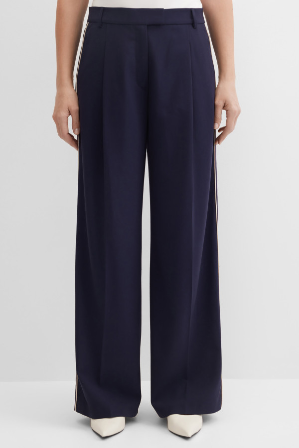 Брюки широкие