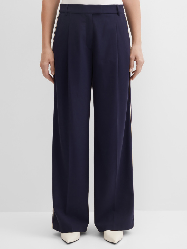 Брюки широкие