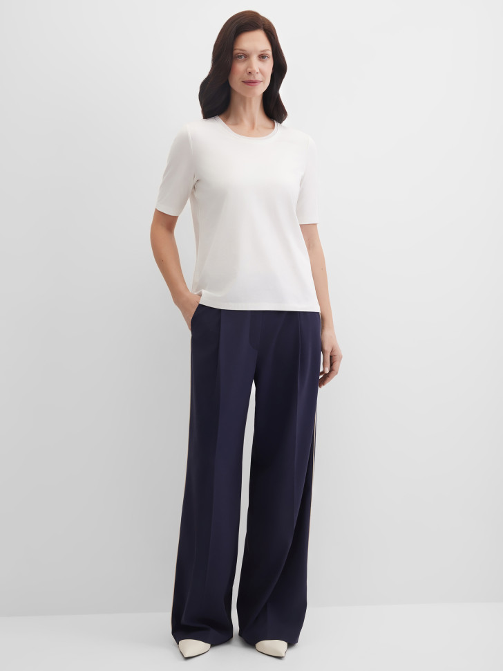 Брюки широкие