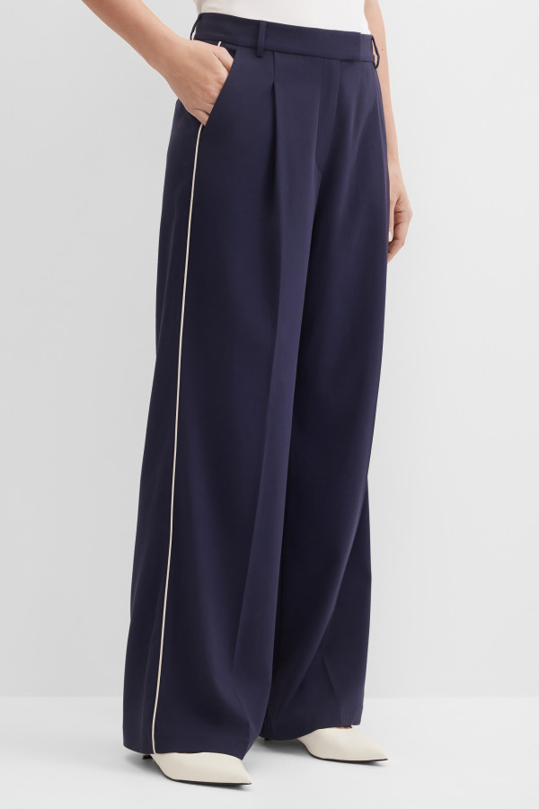 Брюки широкие