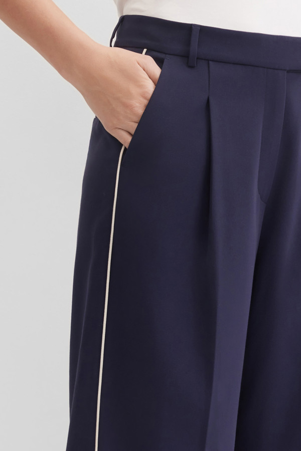 Брюки широкие