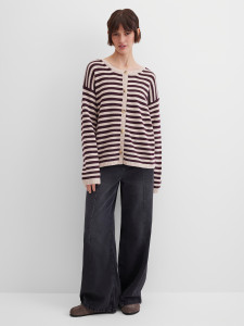 Кардиган в полоску