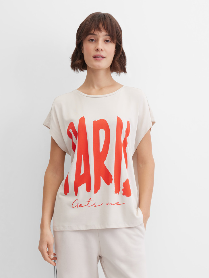 Футболка свободная